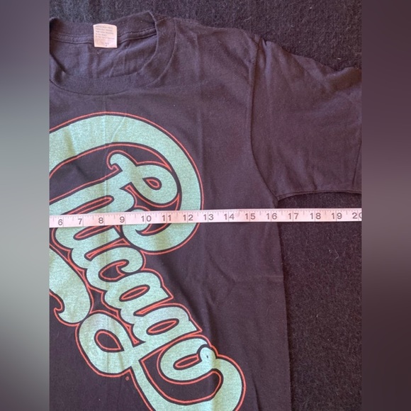 VTG 80’s Doublesided Chicago Band World Tour Merch Tee Shirt! Size Medium. - Picture 5 of 8
